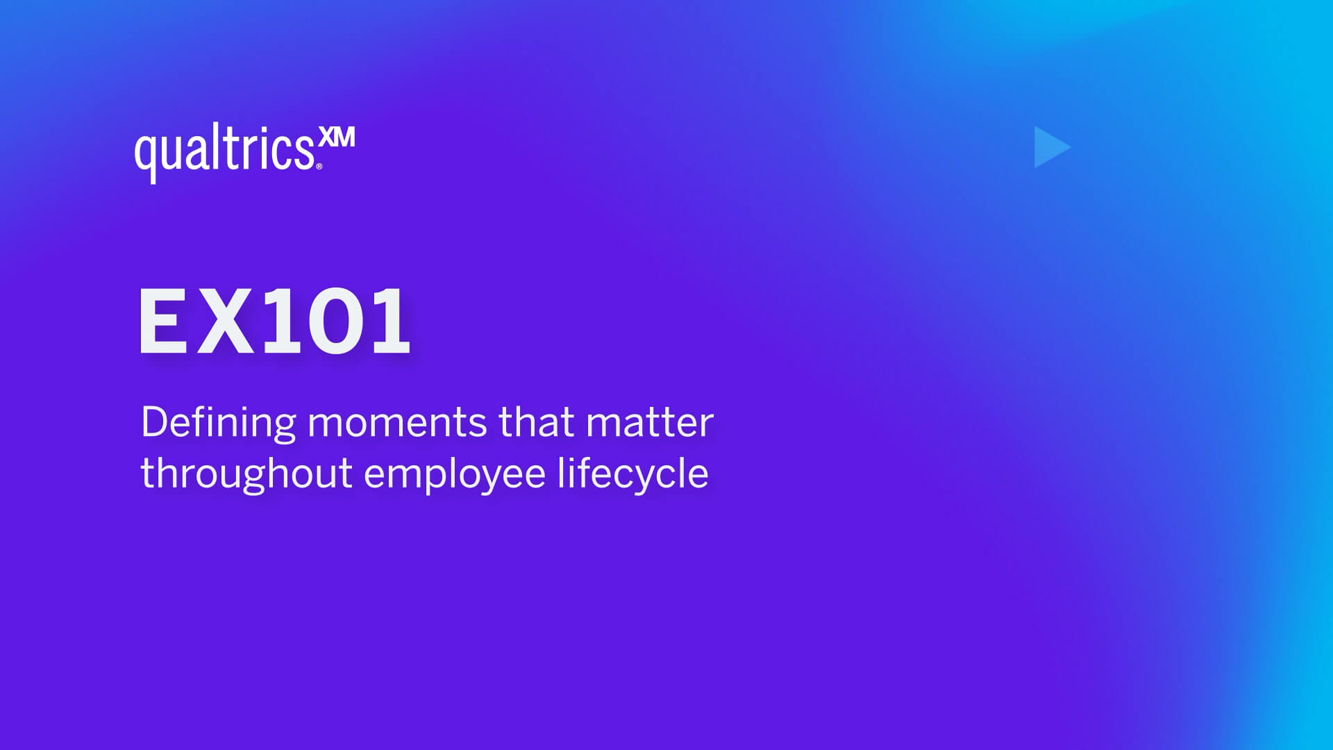 Qualtrics Employee Experience Fundamentals Register Now