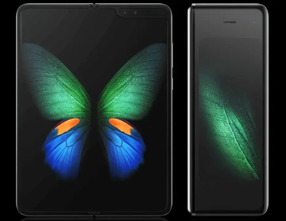 Image of the new Galaxy Fold layout