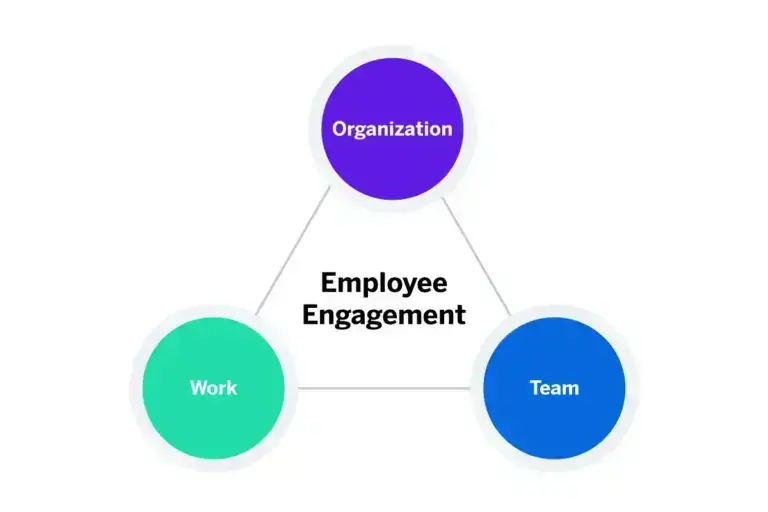 Employee engagement - work, team, organisation