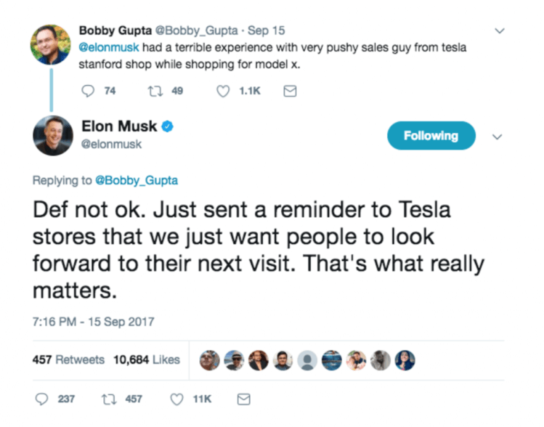 Elon Musk Tweet