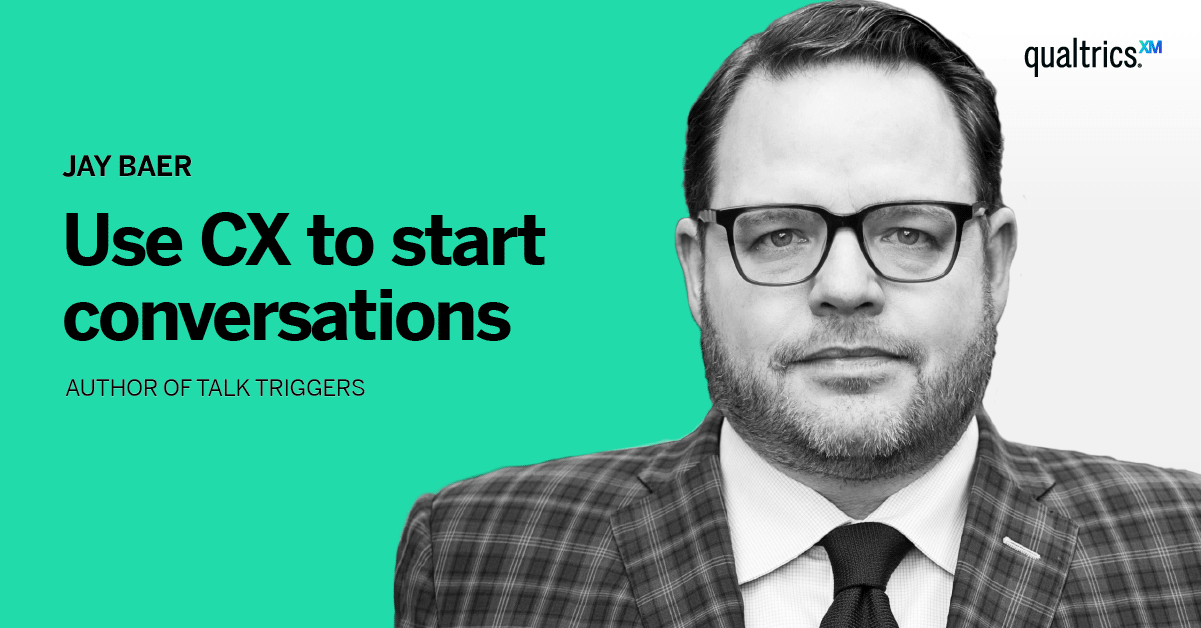 jay baer be a customer conversation starter qualtrics jay baer