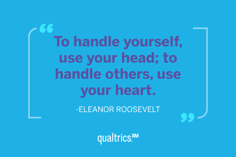 Eleanor Roosevelt leadership quote