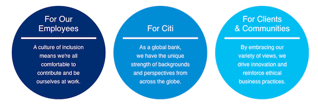 Citi equality values