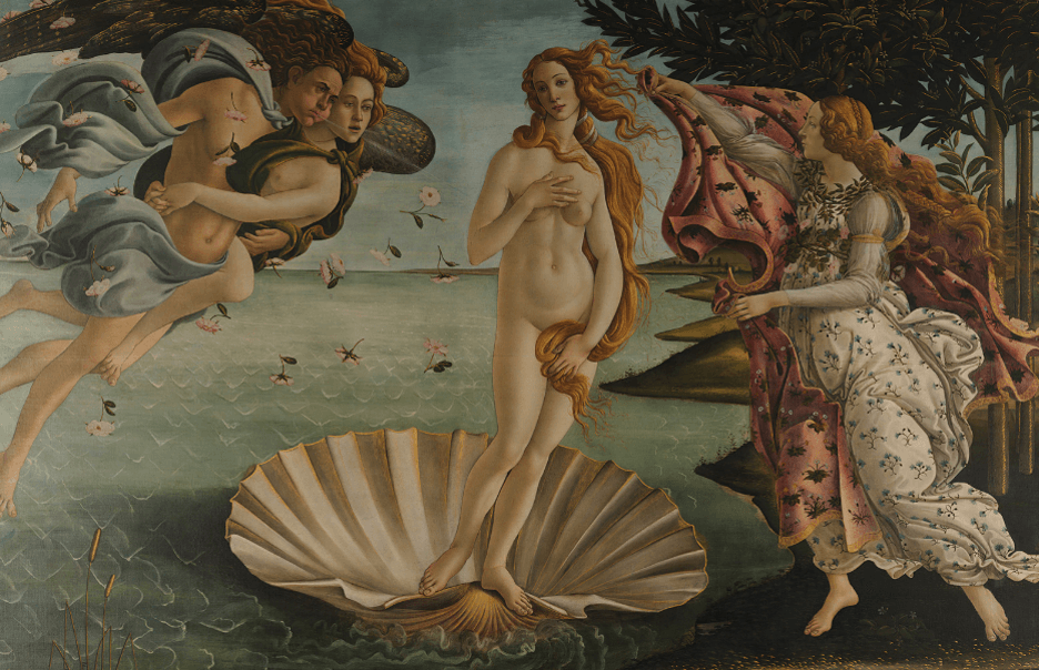 The Birth of Venus by Sandro Botticelli