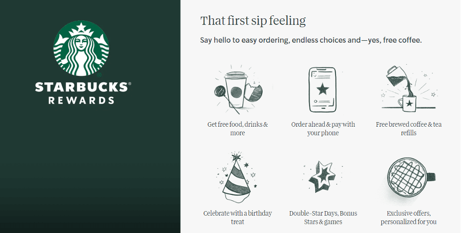 Starbucks rewards