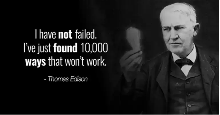 Thomas Edison quote