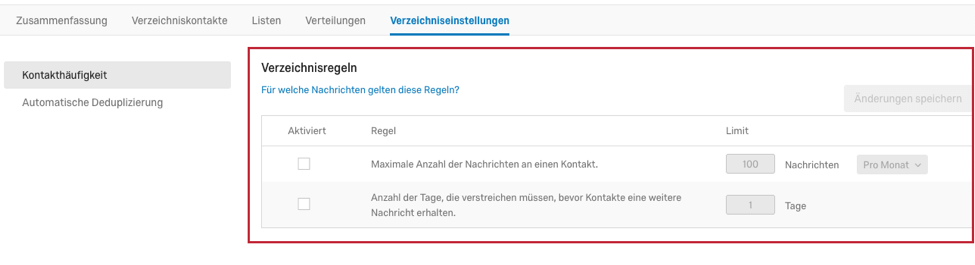 Regeln zur Kontakthäufigkeit image 1