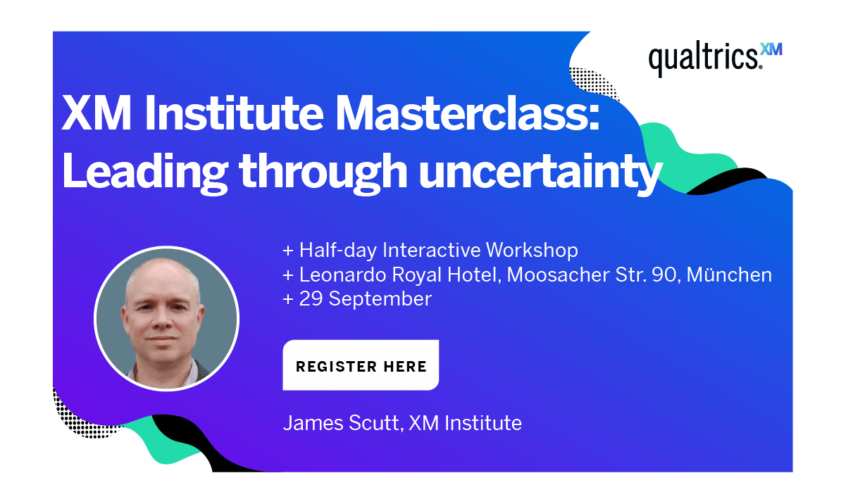 XM Institute Masterclass Munich // Qualtrics XM