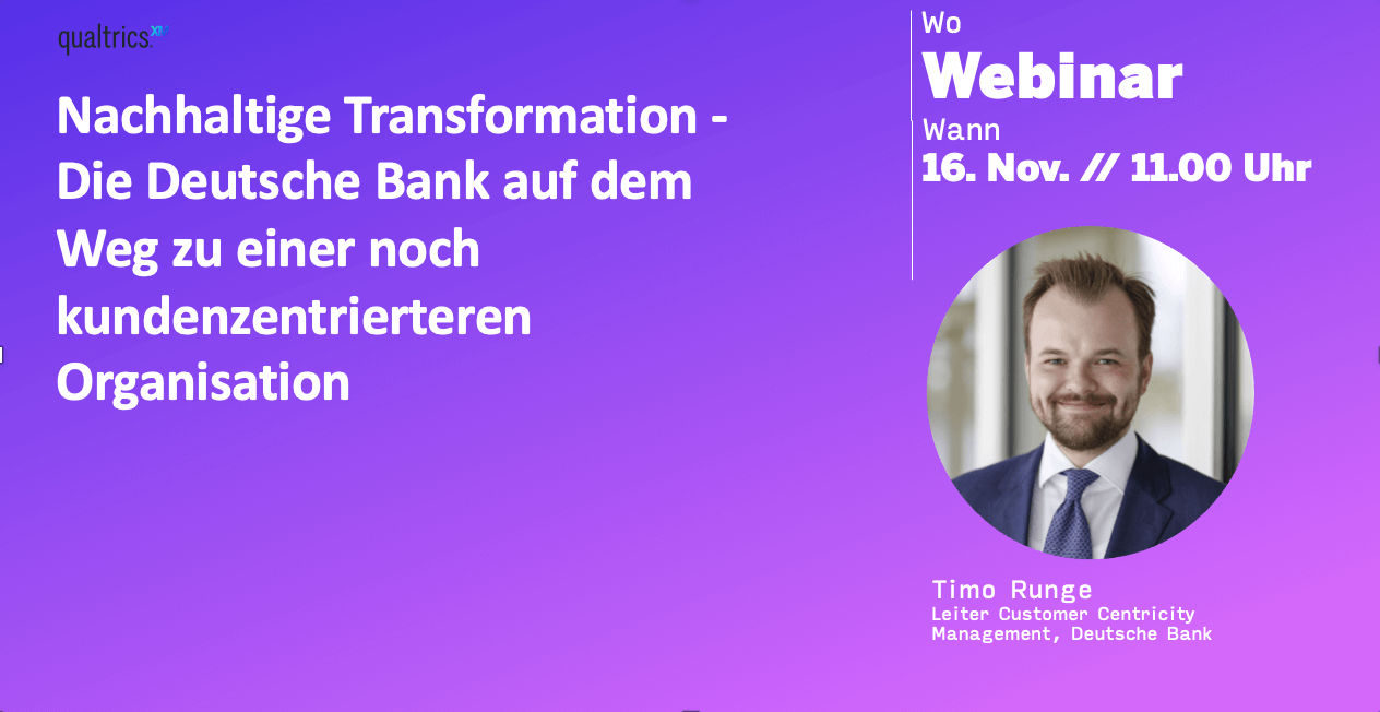 Konstant kundenorientierter Die Deutsche Bank auf dem Weg zur