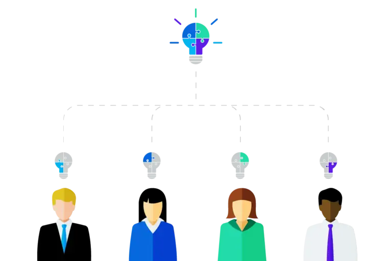 Diverse ideas graphic