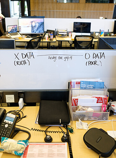 Bridge the gap between O and X data