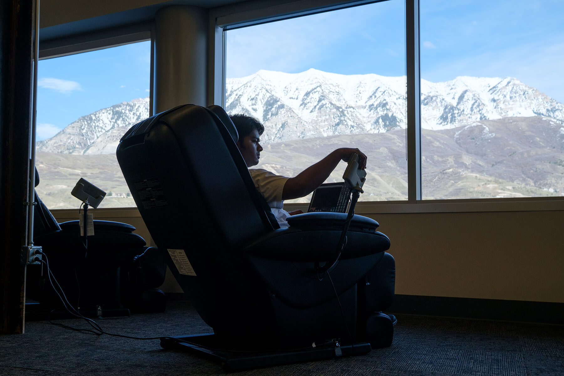 massage chair at work