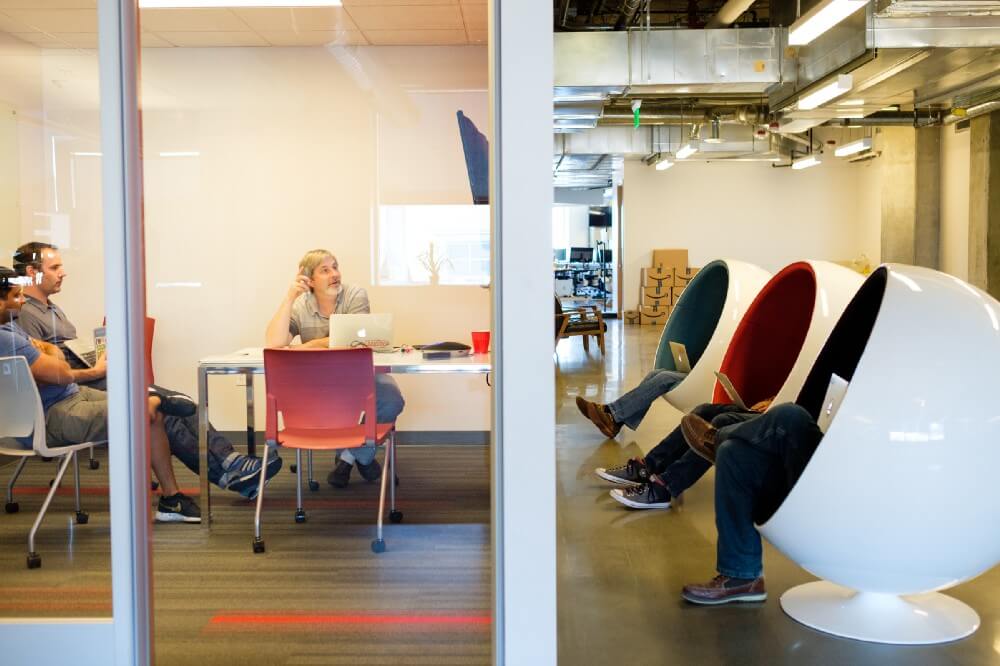 qualtrics seattle office working spaces