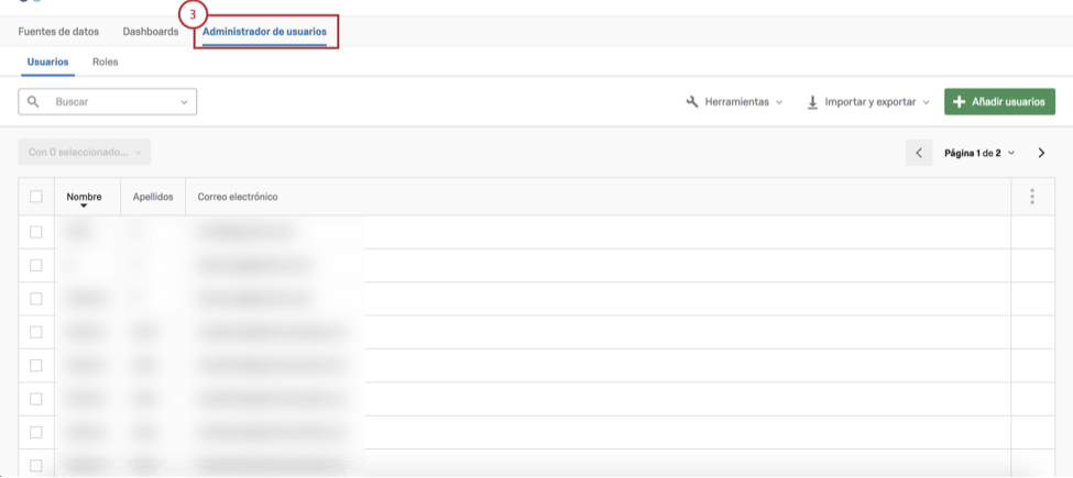 Gestión de usuarios del dashboard image 2