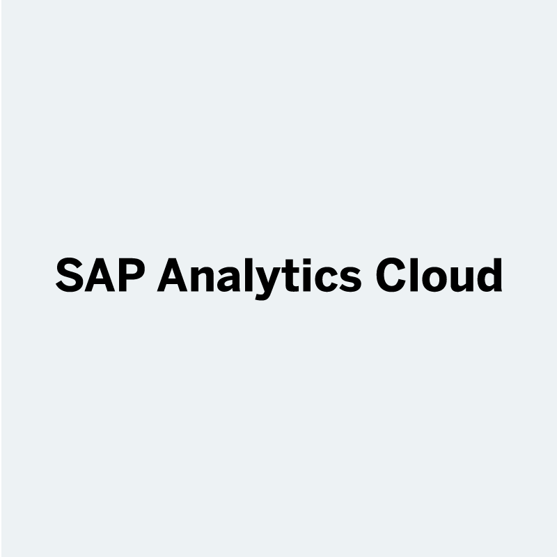 SAP Analytics Cloud