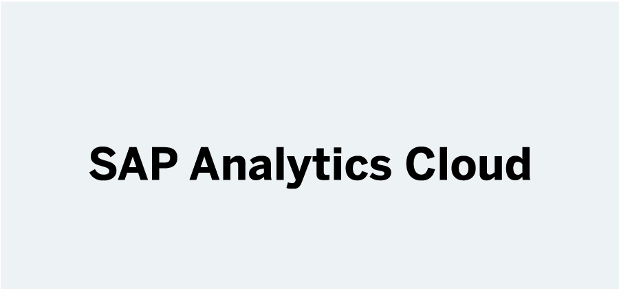 SAP Analytics Cloud