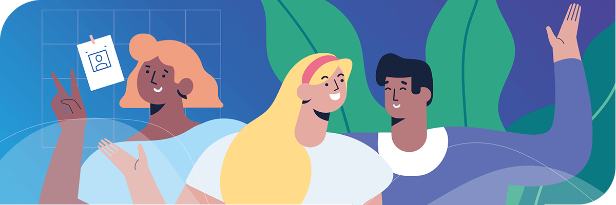 Duas mulheres trabalhando juntas em um projeto