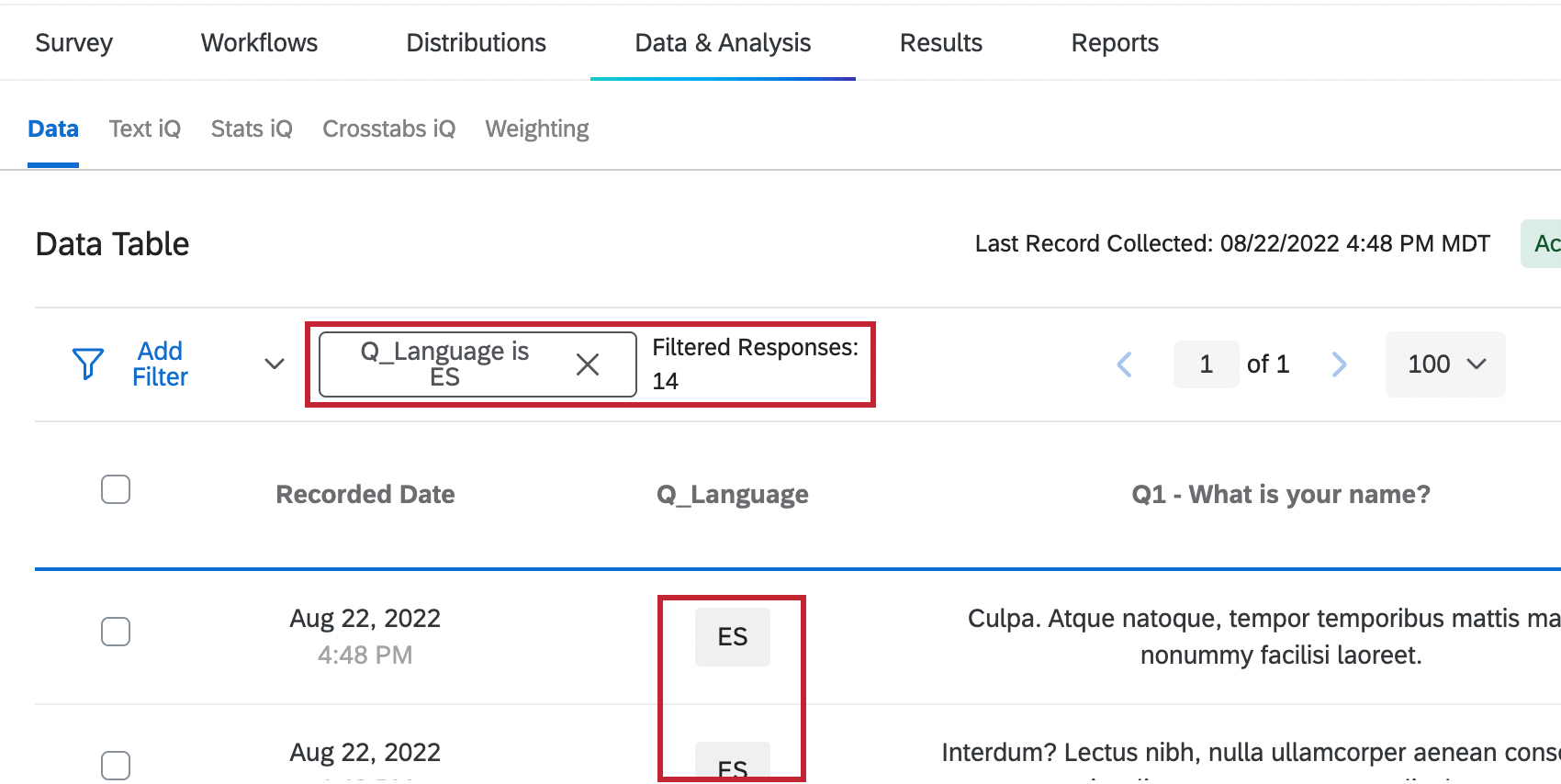 Auto-translate survey, Surveys with auto-translate