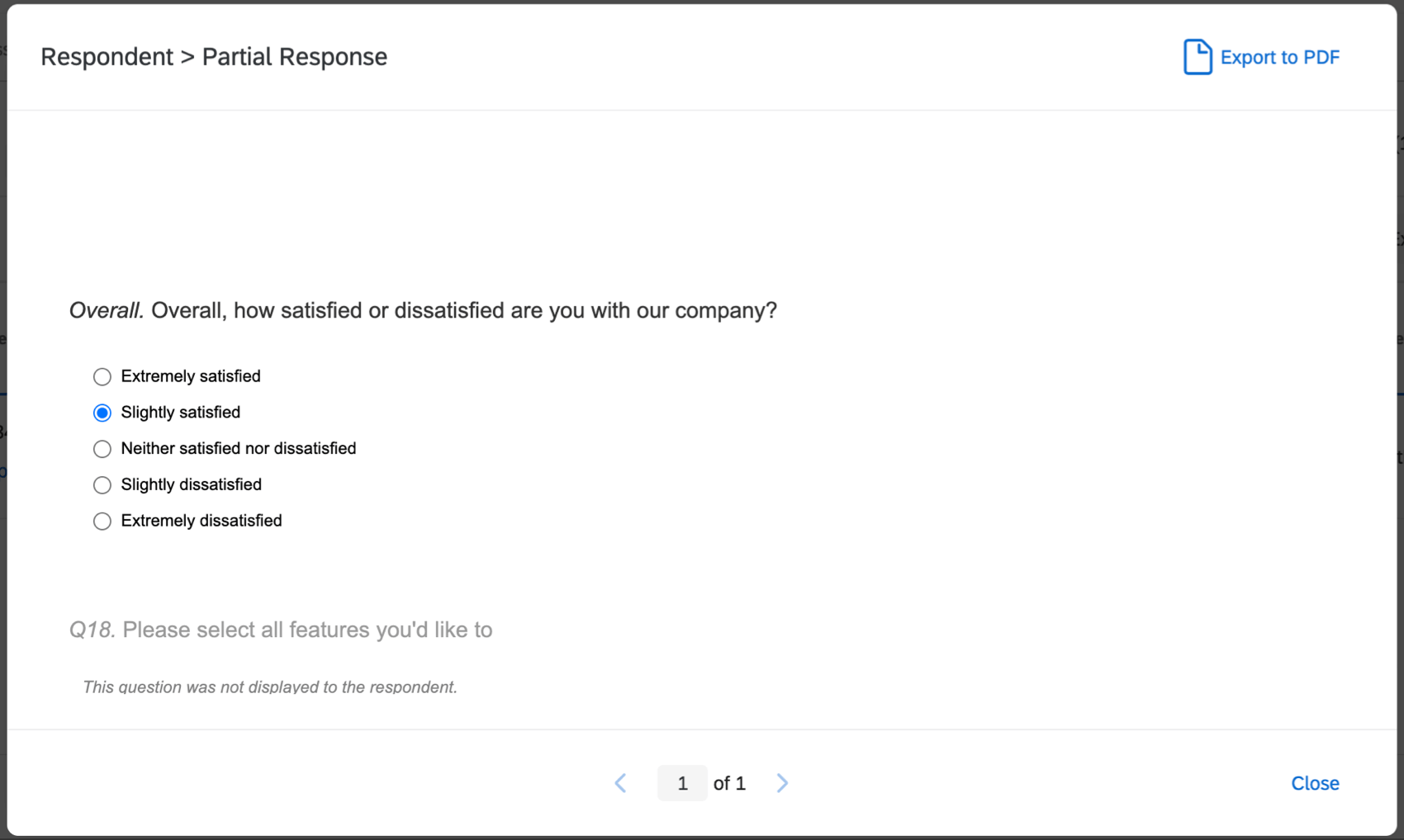 Incomplete Survey Responses