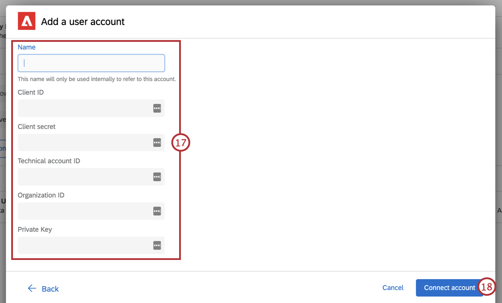 adding an Adobe account
