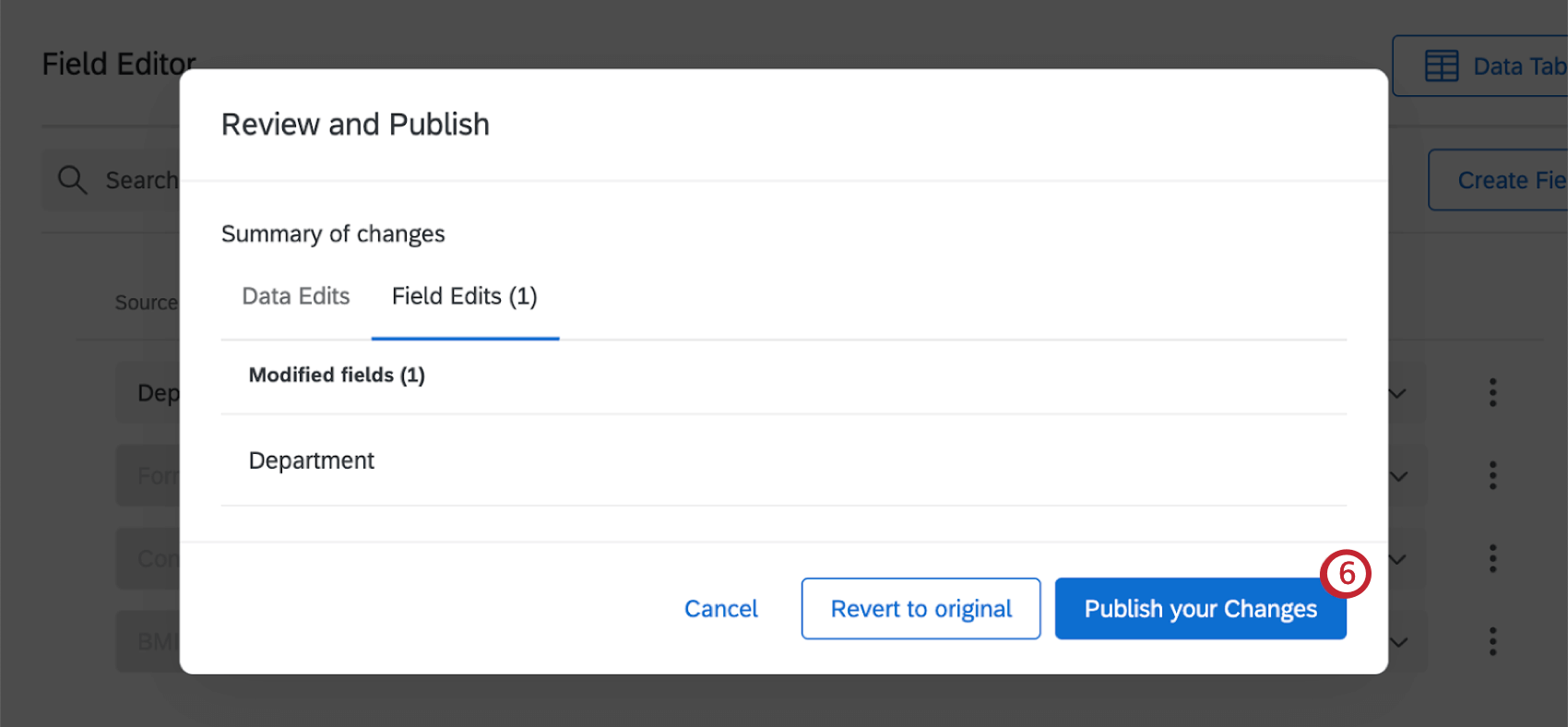Editing Custom Variables