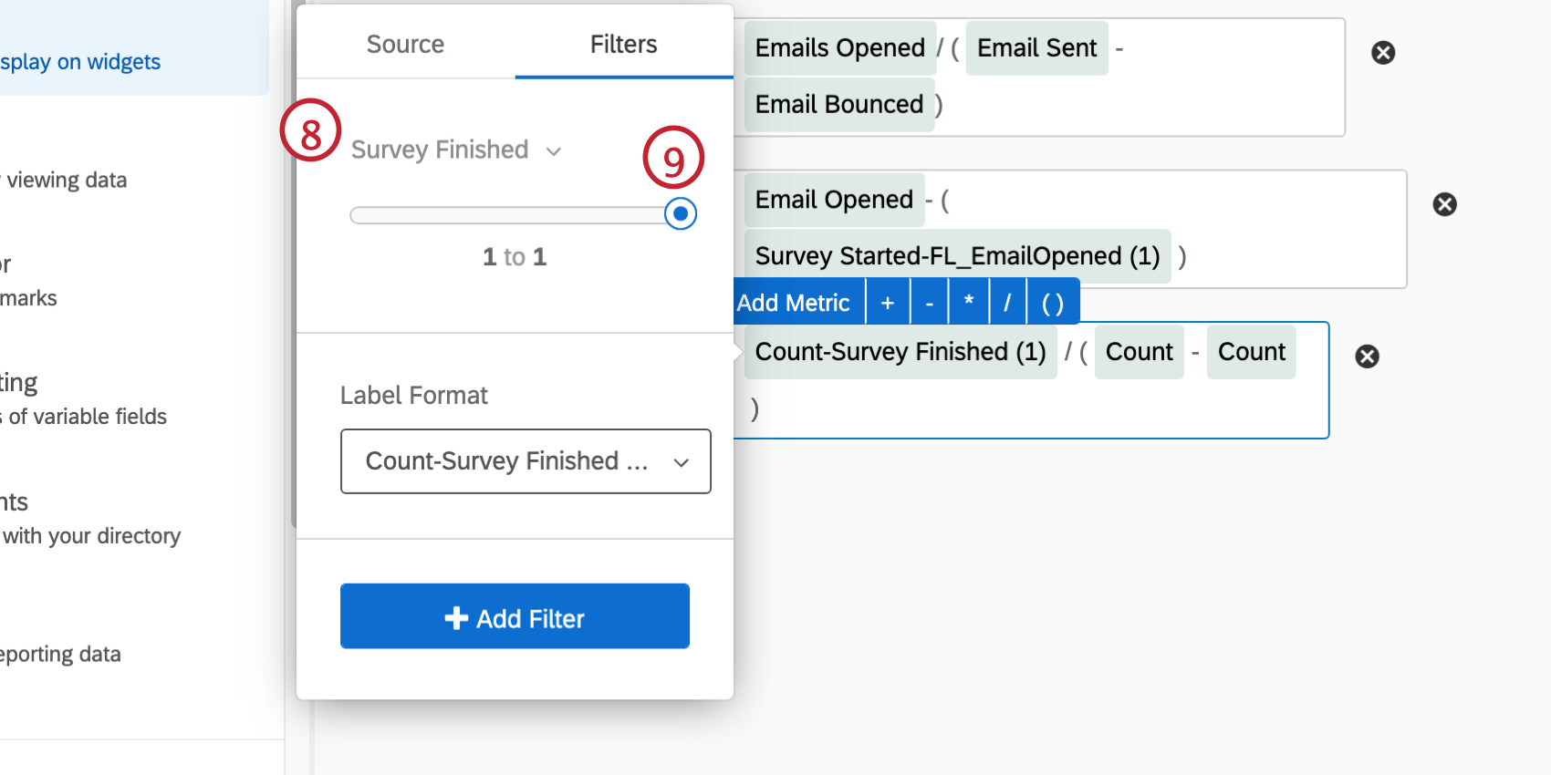 creating a response rate metric