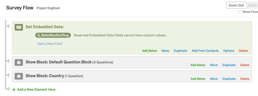 Embedded Data Qualtrics Support