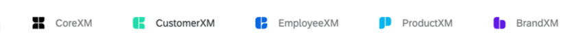 Product line list and symbols you see along the top when you open the create a project modal
