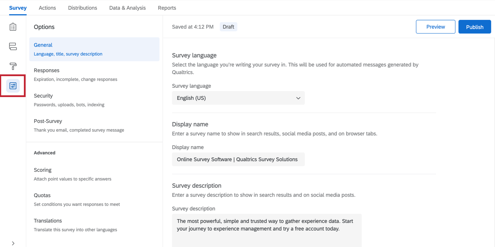 Survey Basic Overview