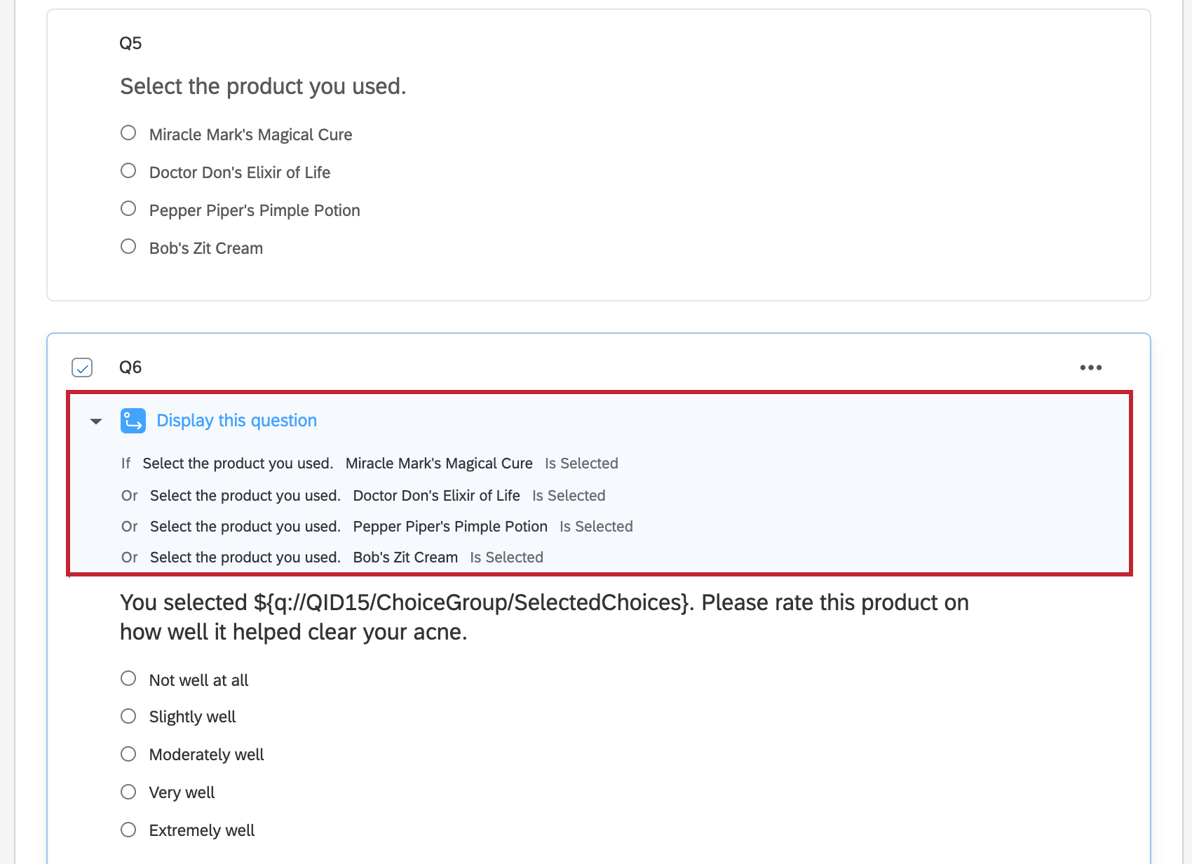 Questioning Existence in Start Survey 