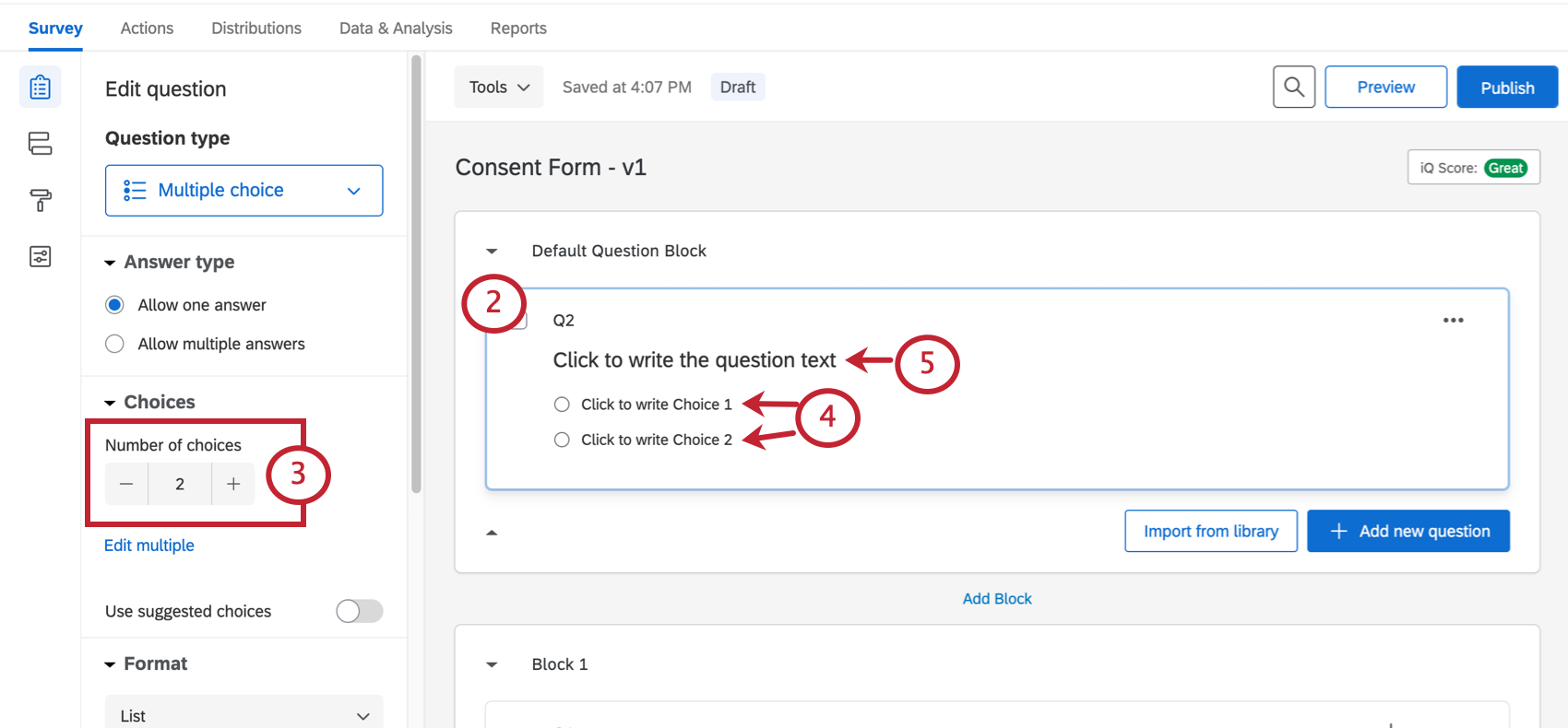 Error internal google form