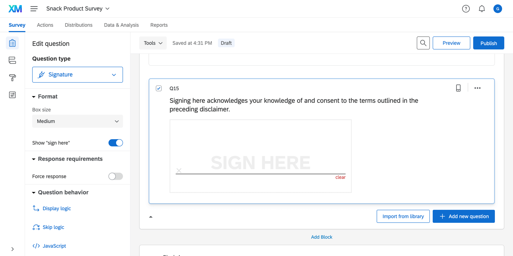 electronic signature free google forms