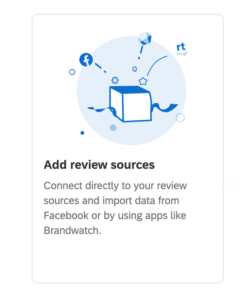 Tile says Add review sources