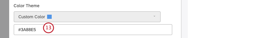 Click the box under Custom Theme. 
