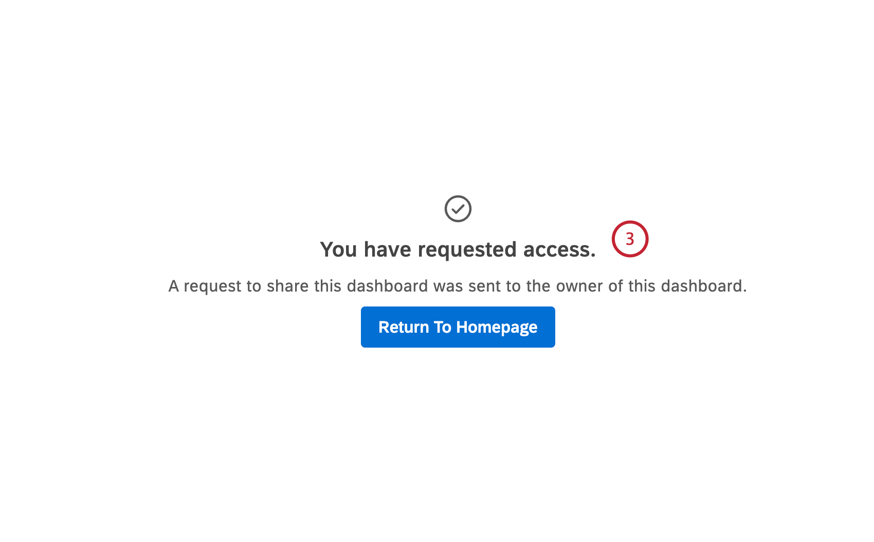 Solicitud de acceso enviada a confirmación del propietario