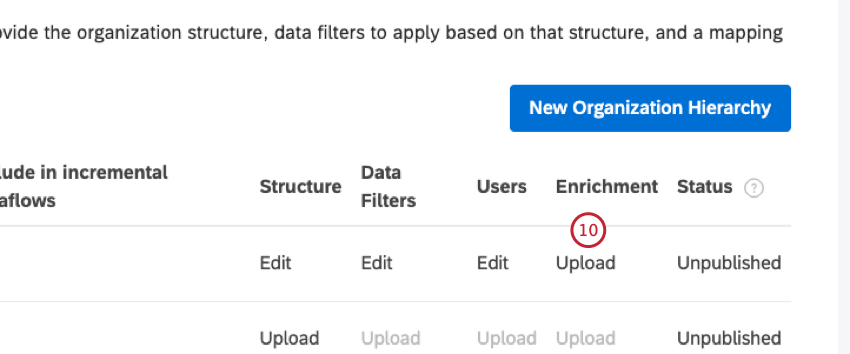 user interface as described in the step