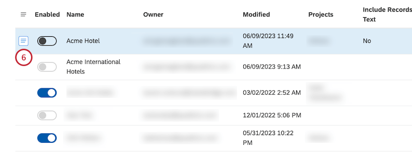 user interface described in the steps