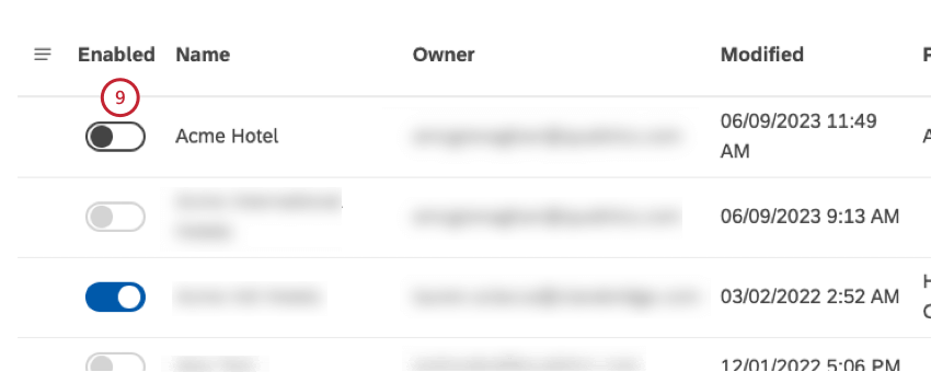 user interface described in the steps