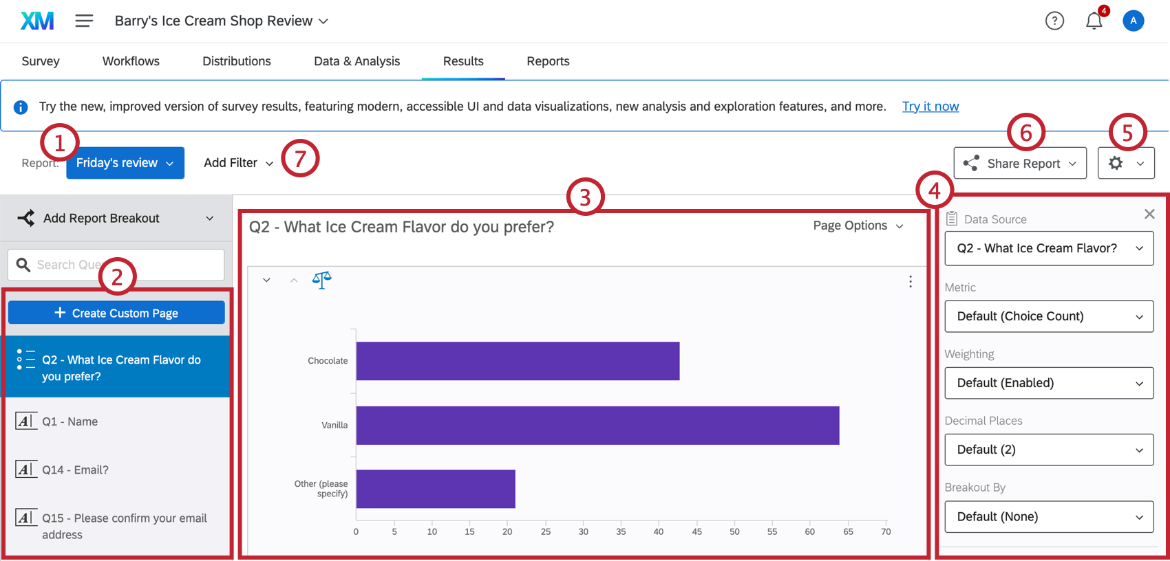 Results-Reports Basic Overview - Qualtrics