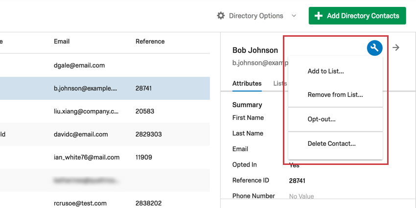 Wrench menu expanded