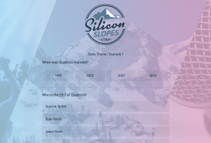 Statisches Theme Beispiel 1