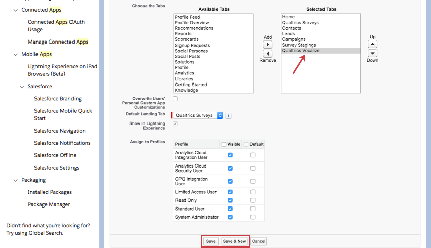 boutons Enregistrer en bas de la page