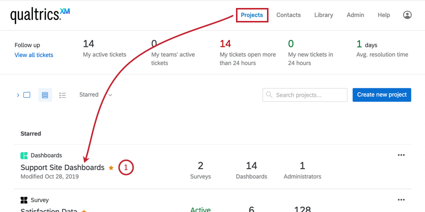 Step 1: Managing CX Dashboards - Qualtrics Support
