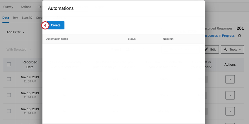 Response Import & Export Automations