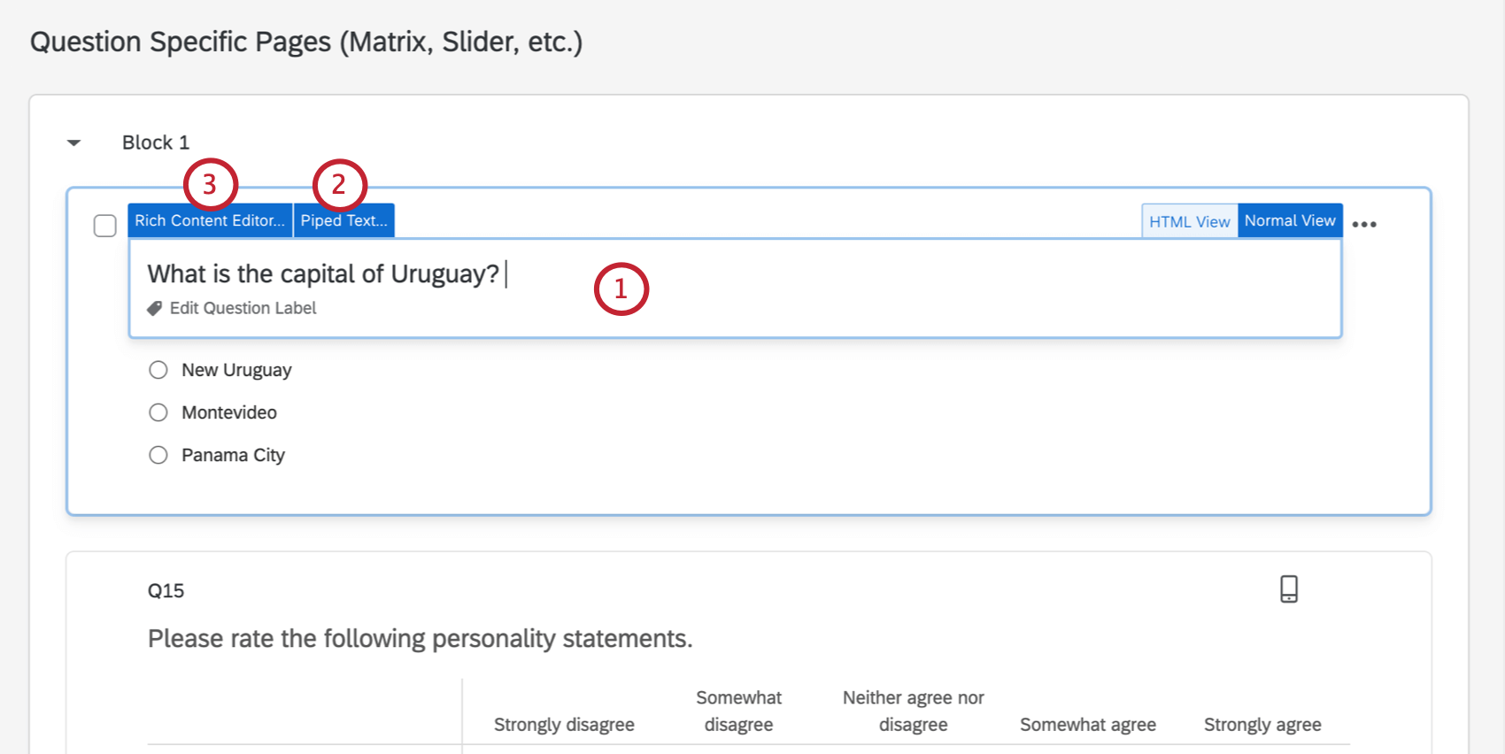 Survey Basic Overview