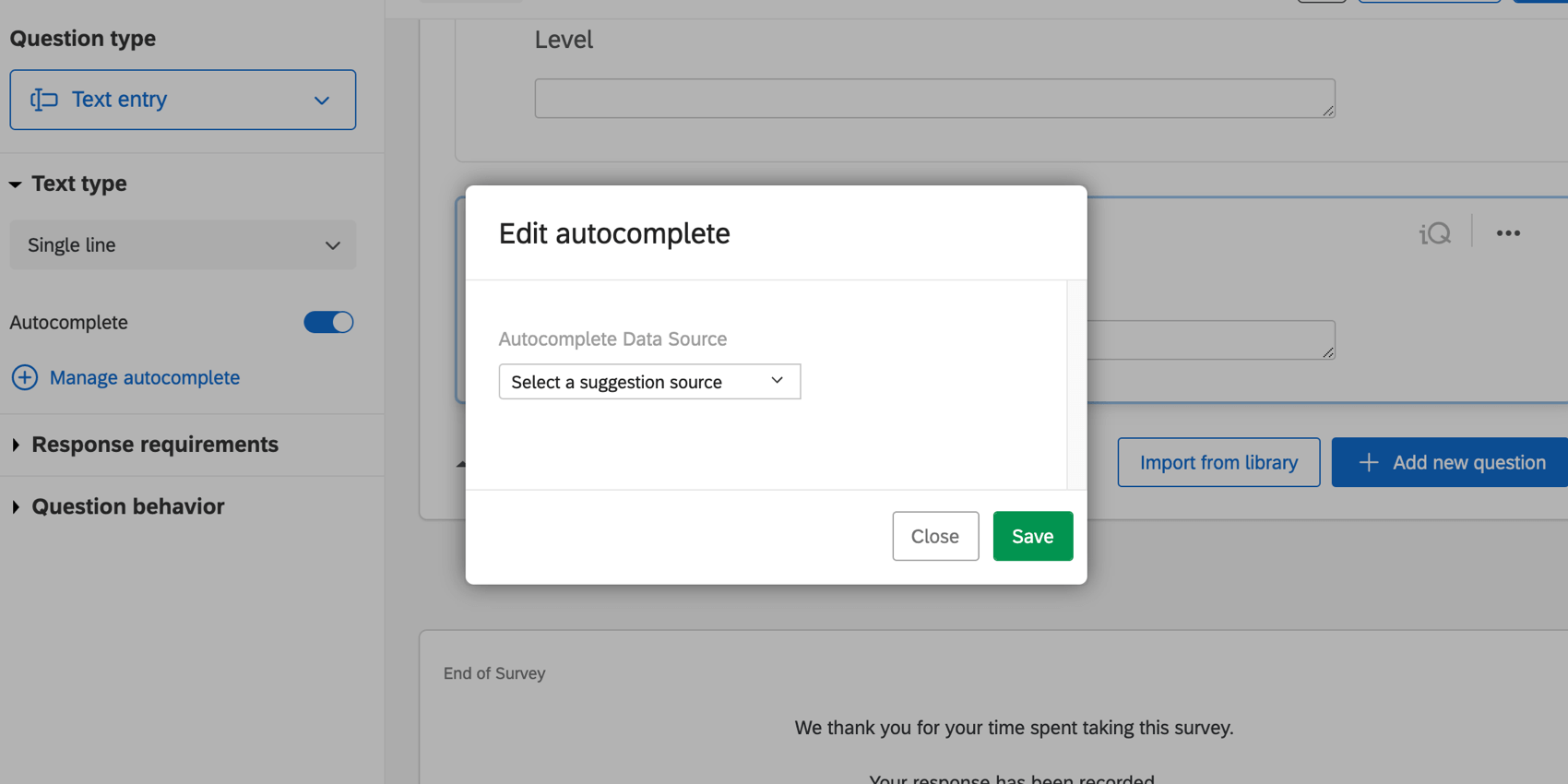 Questions & Supplemental Data