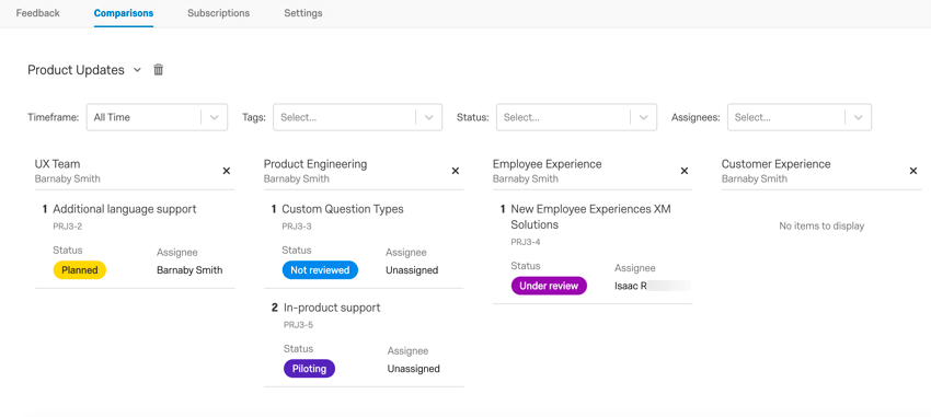 Creating A Frontline Feedback Project