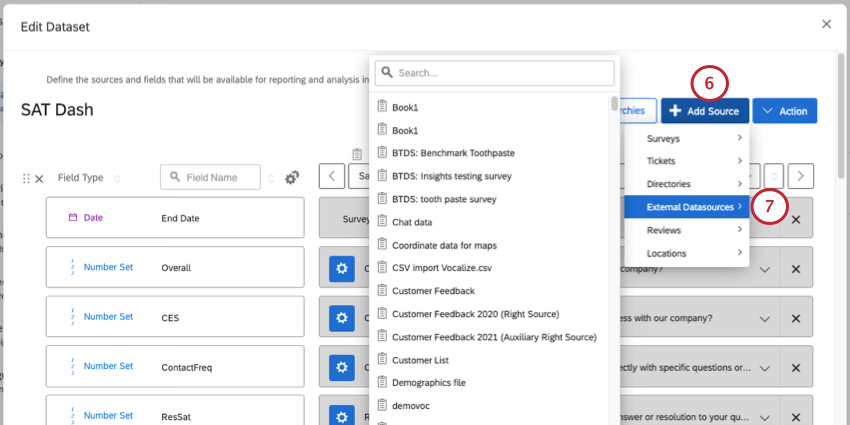 Importing Data as a CX Dashboard Source - Qualtrics