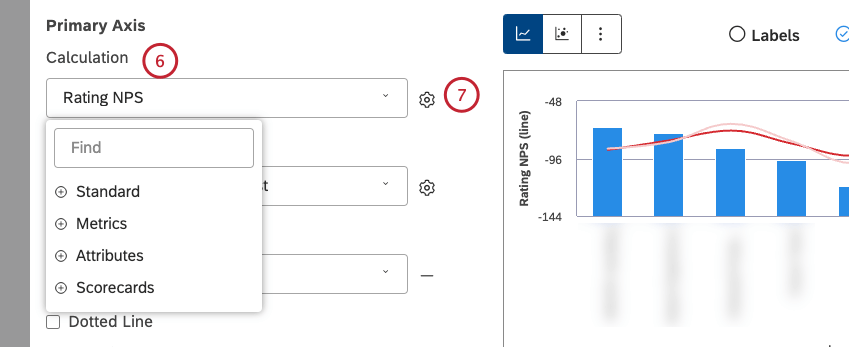 Bar Widget (Studio) - Qualtrics