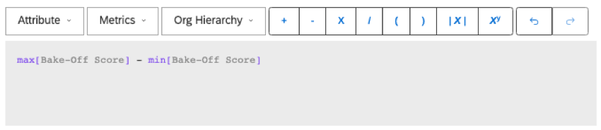 Custom Math Metrics (Studio) - Qualtrics